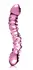 Pipedream Icicles No. 55 Ružičasti stakleni intimni masažer 19.5cm