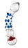Pipedream Icicles No. 18 Glass Massage Wand Clear/Blue 17.5 cm