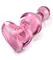 Pipedream Icicles No. 75 Pink Glass Plug - Handcrafted, Hypoallergenic, 9.5 cm