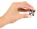 Bad Kitty Shiny Star Adjustable Black Nipple Jewelry - 2 Pieces