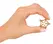 Bad Kitty Golden Flower Adjustable Nipple Jewelry Stainless Steel