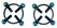 Bad Kitty Blue Moon Adjustable Nipple Jewellery Stainless Steel 2 pcs