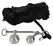 You2Toys Adjustable Dual Plug Set with 10m Bondage Rope, Metal & Polyester