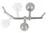 You2Toys Adjustable Dual Plug Set with 10m Bondage Rope, Metal & Polyester