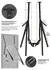 Bad Kitty Door Intimate Swing System, Adjustable, Black, Max 100kg
