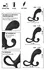 Rebel Prostate Plug Set 3-Piece - Ergonomic Silicone Anal Training Kit