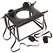 You2Toys The Throne Bondage Chair Set with Accessories, Black, 48.5x38.5x30.5cm