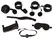 You2Toys The Throne Bondage Chair Set with Accessories, Black, 48.5x38.5x30.5cm