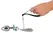 You2Toys Aluminium Plug Set 3 Sizes with Decorative Leash, Silver