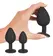 Black Velvets Anal Kit - Silicone Set with Douche and Decorative Plugs