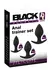Black Velvets Silicone Trainer Set - 3 Sizes, Soft Touch, Black