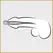 Mystim Cum-Thru Stainless Steel Hollow Urethral Sound 6.7 cm