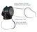 Pipedream Rock Hard Dual Support Ring, Soft TPR, Black, 7 cm
