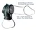 XR Brands Master Series Intimate Ring System with Testicle Support TPR 8.3cm
