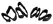 Bad Kitty Restraints Set 4-Piece - Adjustable Black Polypropylene Straps