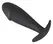 Bad Kitty Small Silicone Plug Black 10 cm Ergonomic Design