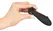 Bad Kitty Small Silicone Plug Black 10 cm Ergonomic Design