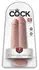 Kink by Doc Johnson KC7 Dual Shaft Intimate Model Light 20 cm PVC