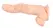 Nature Skin Extension Sleeve 21cm Anatomical TPE, Beige