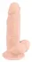 Nature Skin Flexible Model 17cm with Suction Cup, TPE, Beige