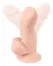 Nature Skin Flexible Model 17cm with Suction Cup, TPE, Beige
