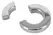 You2Toys Magnetic Stainless Steel Ball Ring 14 mm, Silver, 234g