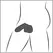 Be Bizarre Undercover Black Latex Anatomical Sleeve 22 cm