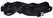 Bad Kitty Adjustable Bed Restraint System Set of 4 - Black, Foam Padded