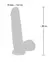 You2Toys Medical Liquid Silicone Intimate Model 20cm with Suction Cup