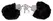You2Toys Love Cuffs Black - Steel Handcuffs with Plush Covering