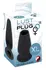 You2Toys Lust Tunnel Plug XL Black Silicone Open-Channel 13cm