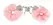 You2Toys Love Cuffs Pink - Plush-Covered Restraint with Keys