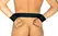 ZADO Hip Restraint Belt with Adjustable Padded Cuffs, Black Polyamide