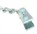 Bad Kitty Adjustable Chain System with Metal Clamps 43.5 cm Silver