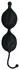 Black Velvets Silicone Weighted Balls with Textured Surface 16cm