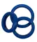 Blue Mate Silicone Ring Set 3pcs - Flexible Support, 3 Sizes