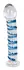 Arts Clair Bleu Glass Model Intimate Curved Spiral 18cm with Base