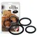 You2Toys Sexy Circles Black Silicone Ring Set - 3 Sizes, Flexible