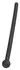 Mystim Black Silicone Urethral Dilator Hollow Flexible 11.8cm O0.7cm