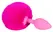 You2Toys Bunny Tail Plug Pink - Silicone Intimate Accessory 13cm