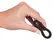 Black Velvets Silicone Ring 3.8 cm Soft Touch Flexible Black