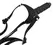You2Toys Silicone Strap-On Adjustable Black 17cm Harness System