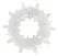 Stardust Set of 3 Glitter Silicone Power Rings, Stretchy Textures