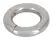 Mister B Magnetic Steel Ring 45 mm - Secure Weighted Design, Silver