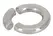 Mister B Magnetic Steel Ring 45 mm - Secure Weighted Design, Silver