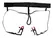 Bad Kitty Adjustable Silicone Clamp with Black Bead String 68cm