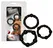 Svenjoyment Get Hard Black Silicone Ring Set 3-Piece Adjustable