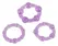 You2Toys Get Hard Intimate Ring Set Lilac - 3-Piece Silicone System