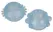 You2Toys Blue Ring Set 2 pcs - Flexible TPE with Textured Surface