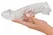 Crystal Clear Extension Sleeve with Ball Support - 23 cm, Transparent TPE